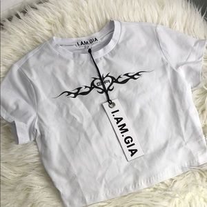 I.AM.GIA cropped tee